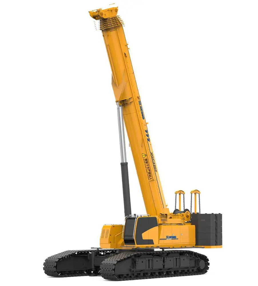 Chinese XCMG 220ton  XGC220T Telescopic Crawler Crane