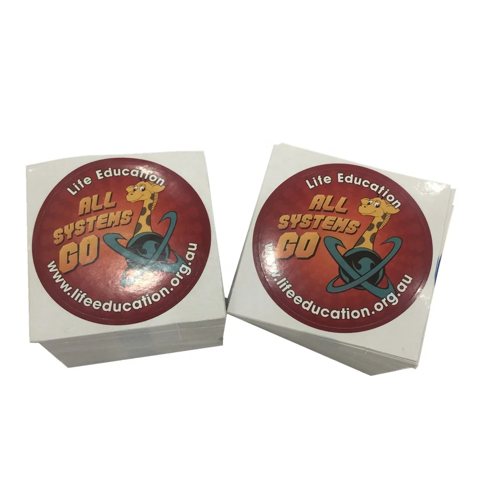 Высококачественная водонепроницаемая клейкая виниловая наклейка на заказ, печать непосредственно с завода, услуги печати