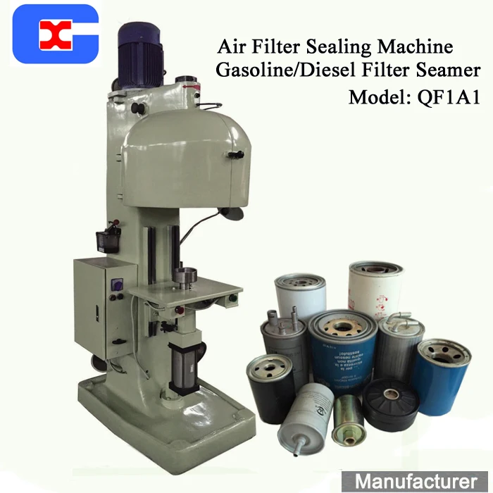 Big Round and Square Tin Barrel Can Sealing Seamer Machine
