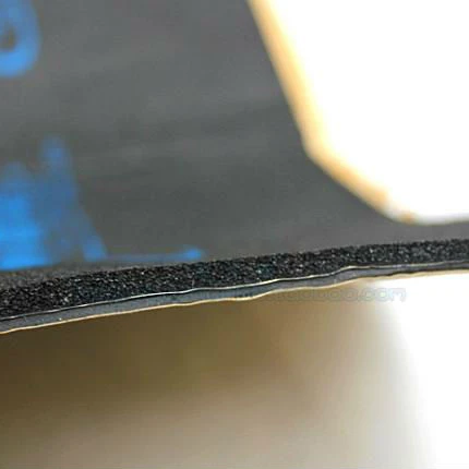 EPDM+aluminum foil+butyl rubber sound isolation/heat insulation/damping material