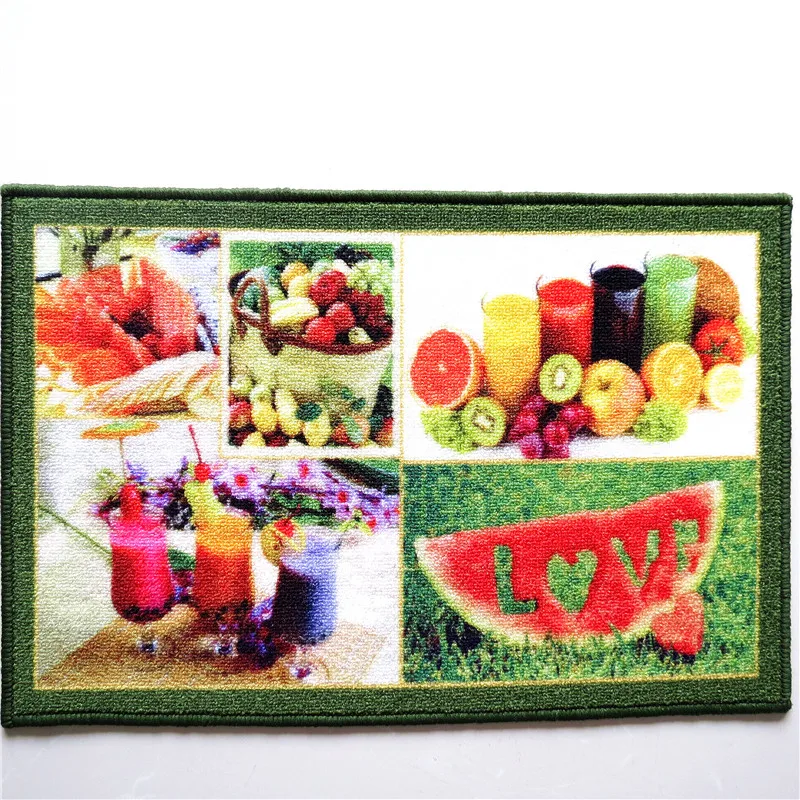 Personalized indoor outdoor floor entrance machine washable door mat 40 x 60cm