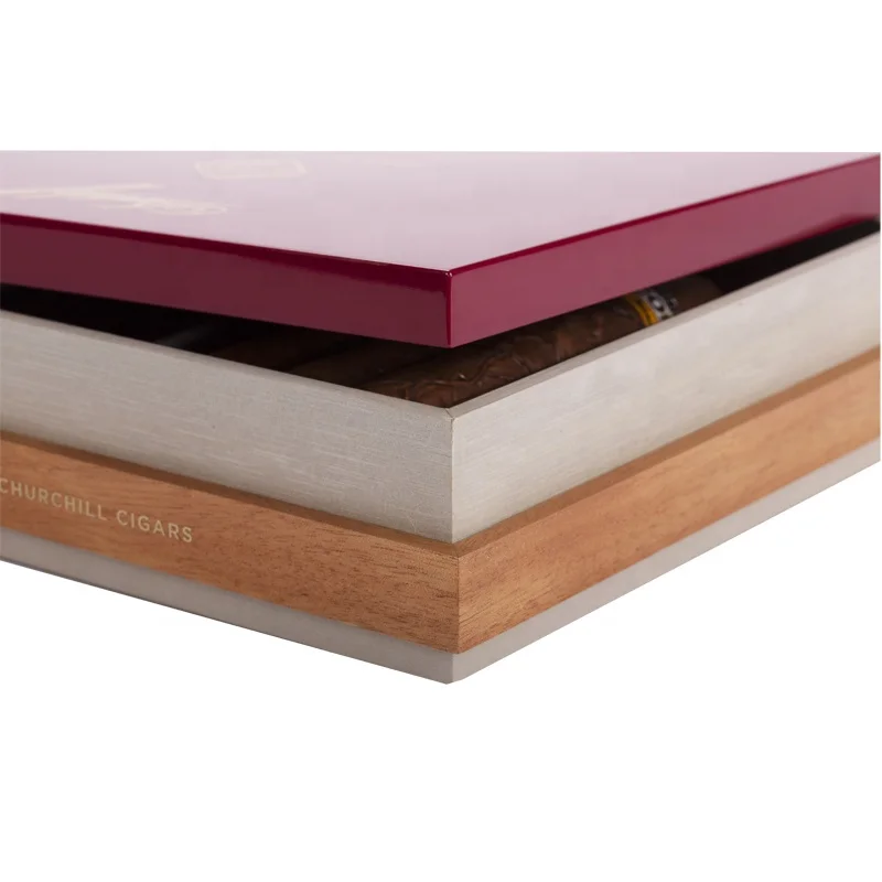 High Quality Wholesale Custom Luxury Cigar Boxes  Modern Cigar Wooden Boxes Luxury wooden cigar case