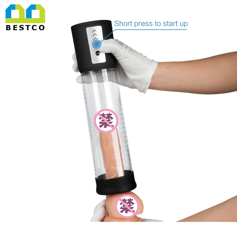 2018 Hot Electric Penis Pump Dildo Enlargement,High Quality Dick Enlarger Pump For Man