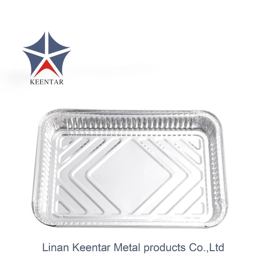 
3 aluminum trays for Food Storing 