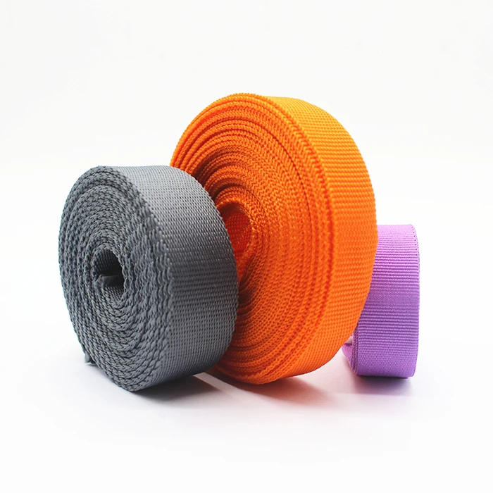 Custom woven nylon ribbon polyester seat belt webbing