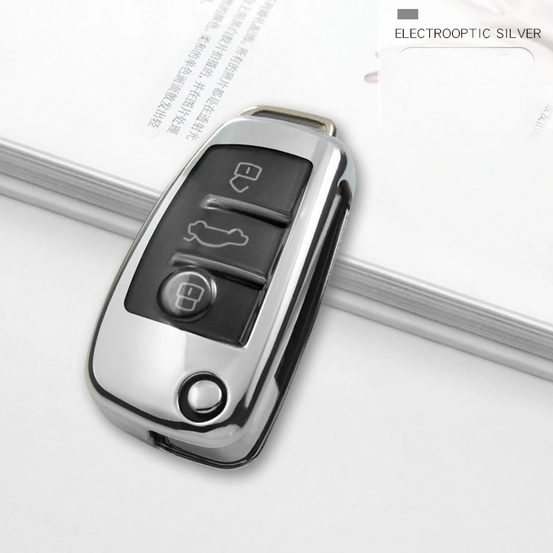
Penny&Joshi Car Styling Key Organizer Soft TPU Car Key Cover suitable for A3 Q3 Q7 A1 Old Model A61 Factory Direct 