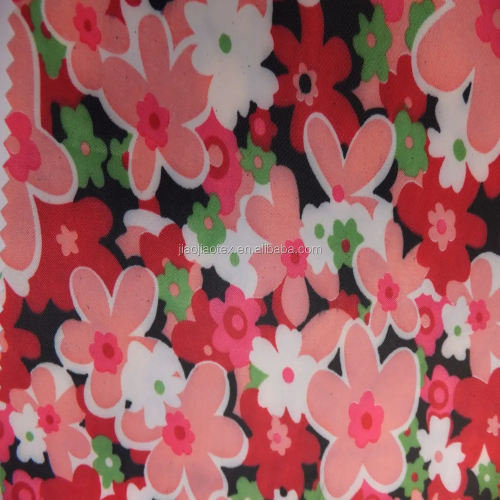 Colorful 100% polyester waterproof shower curtain fabric