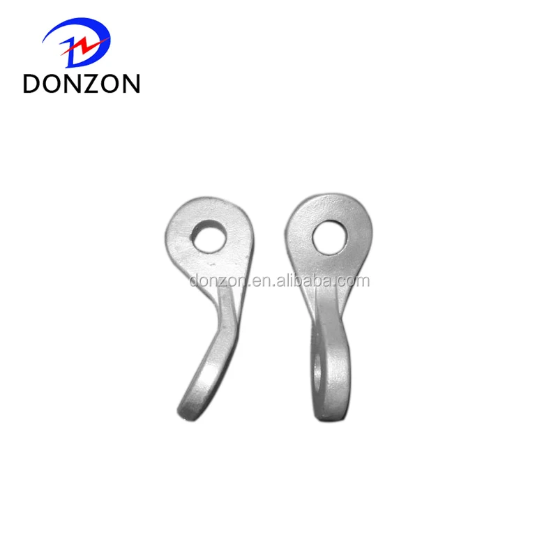 Electric cable fitting Pole clamp single suspension wire hoop