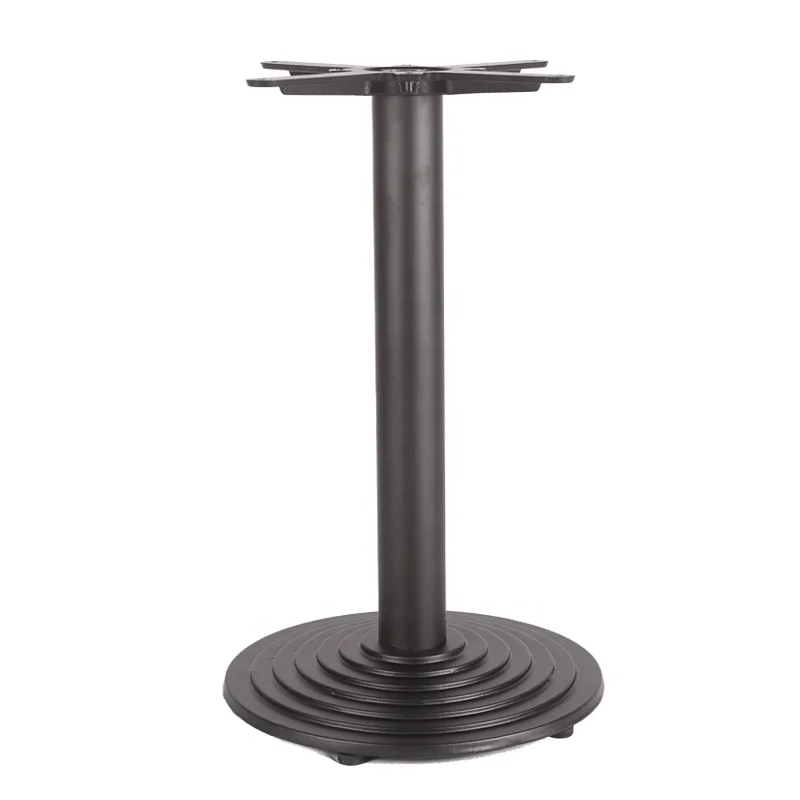 Chuangdi round cast iron table legs with 7 ladders
