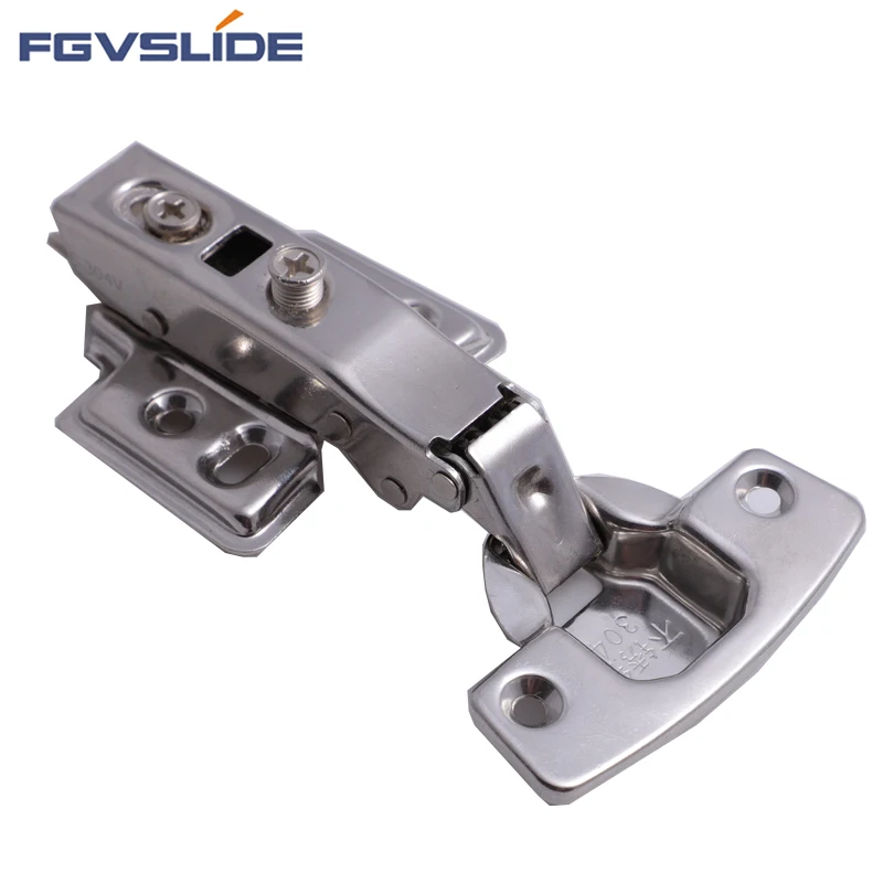 FGVSLDIE adjustment hydraulic buffer hinge 304 stainless steel soft close concealed door hinges