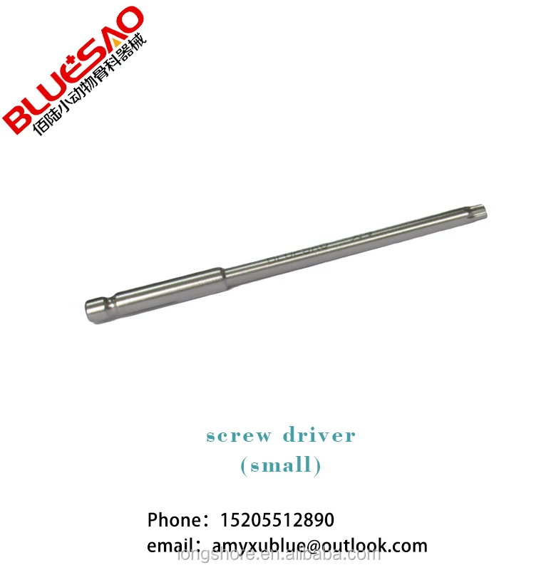 screw driver (small) for vet PGR system animal orthopedic instrument