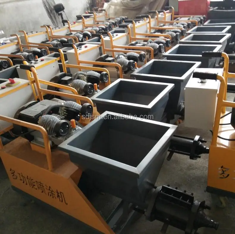 wall mortar concrete gun spraying machine for sale