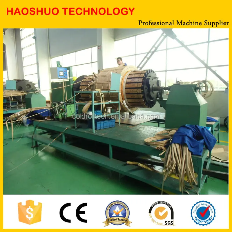 Horizontal coil winding machine equipment for transformer