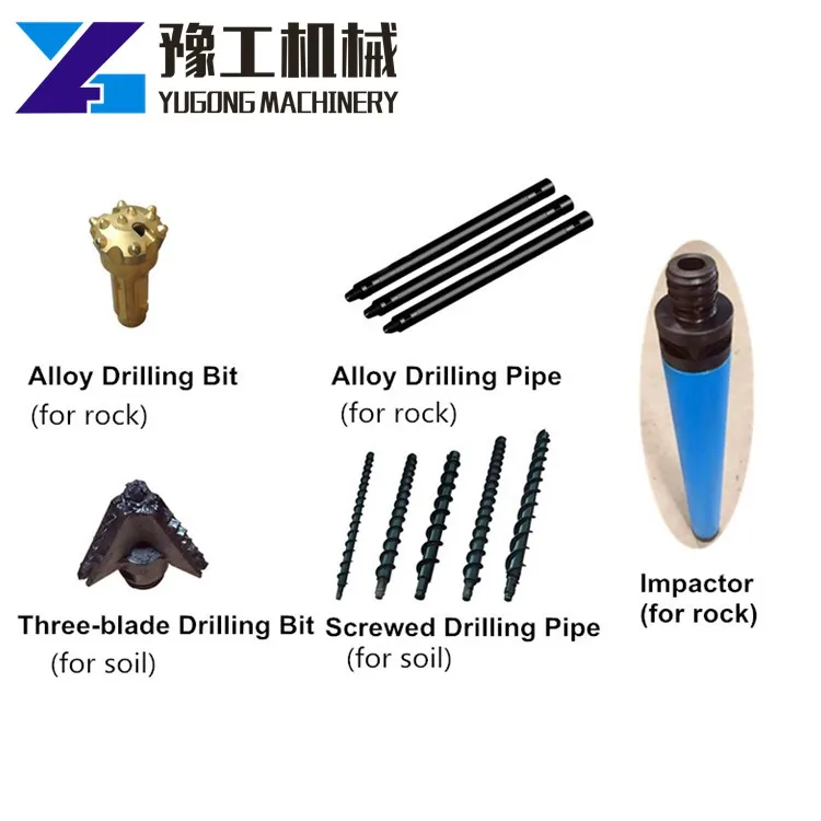 High efficiency well drilling machine bore