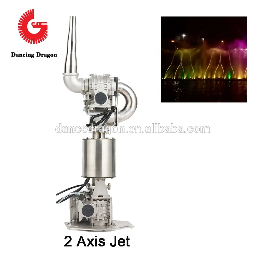 Rotating Garden Wall Dragon Water  Fountain Nozzles Spray For Commercial Outdoor Use