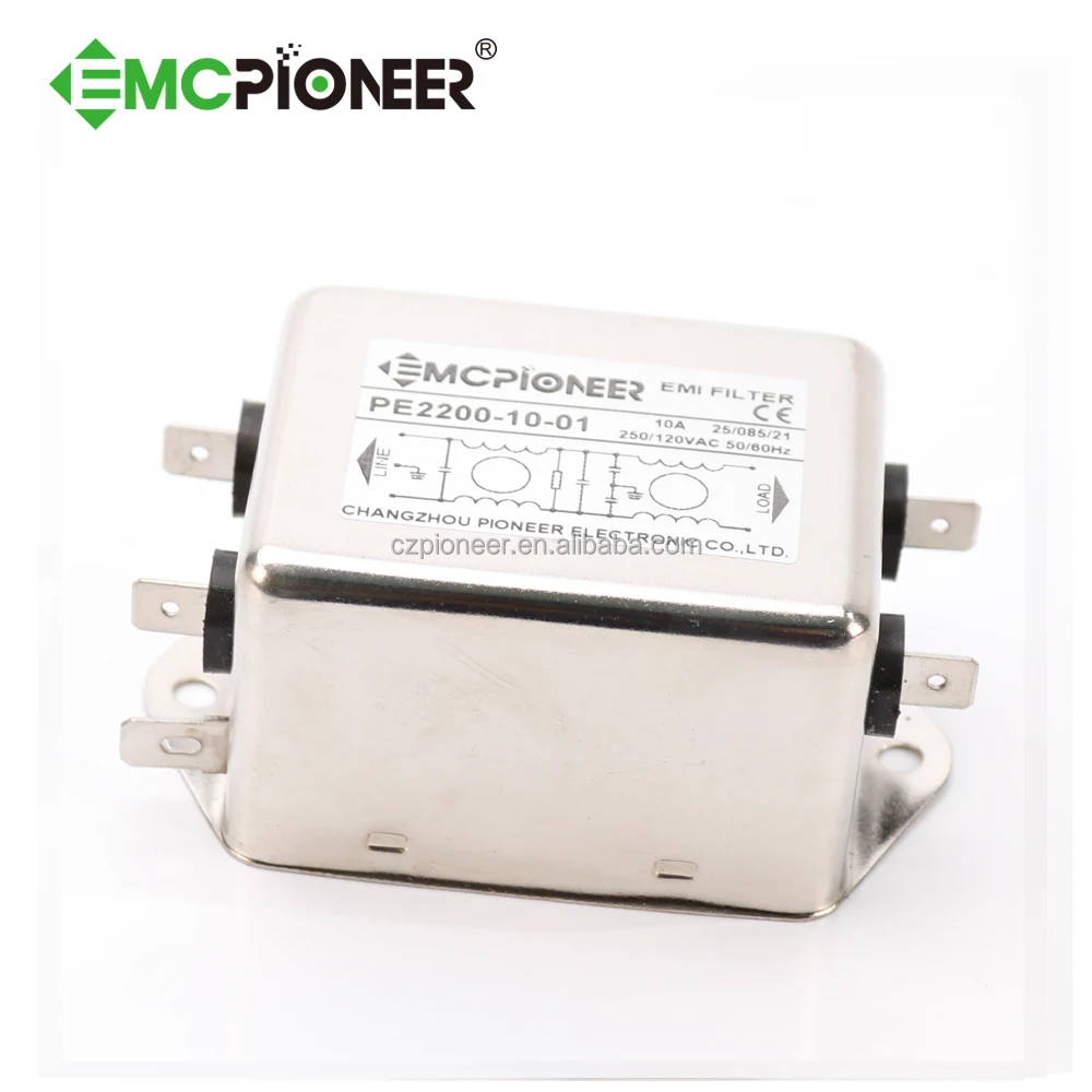 PE2200-10-01 EMI filter 10A  passive electronic filters for Generator