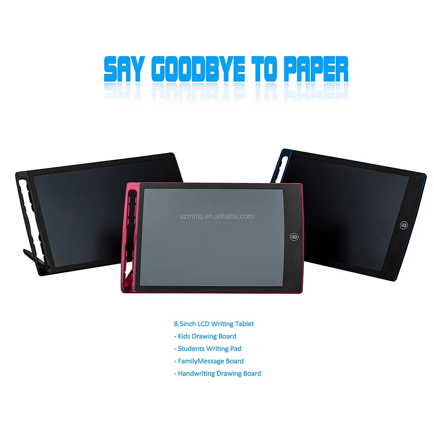 8.5-inch LCD Writing Tablet Digital Graphic Drawing Pads for Business Kids Learning Drawing Board(Black)