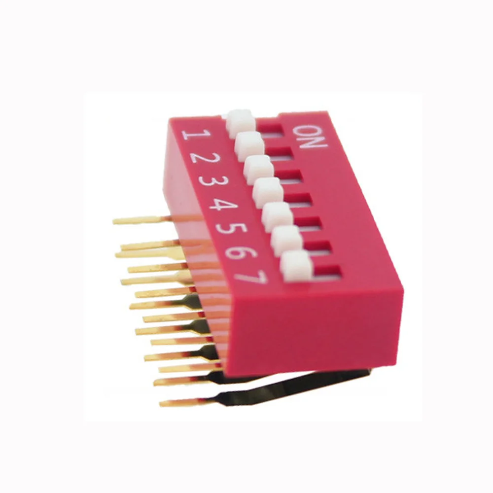 Прямоугольный переключатель SPST 8 Pin