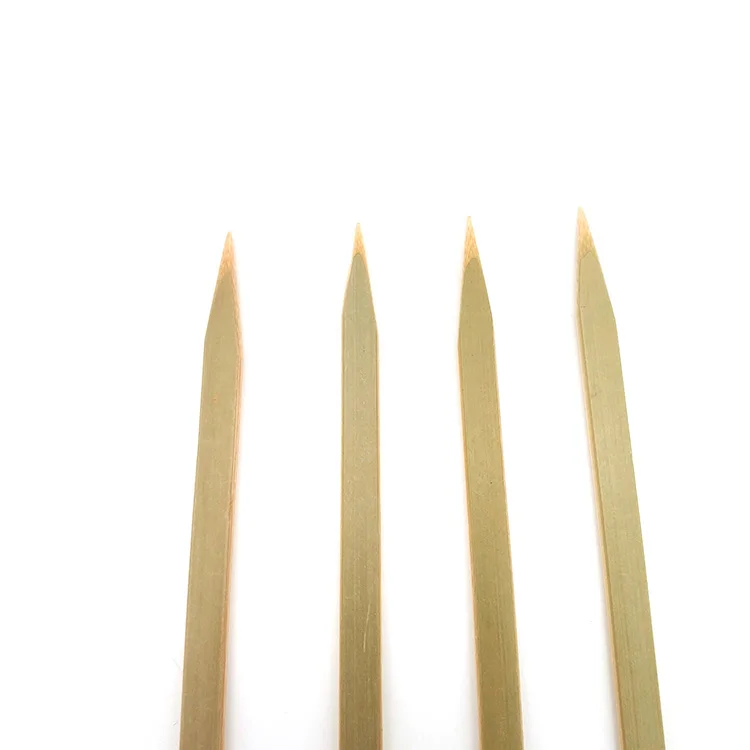Bamboo square piece flat craft sticks flat bamboo sticks Cheap price