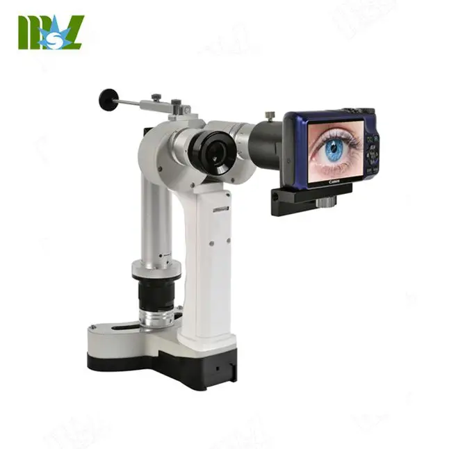 Professional Ophtalmology equipment portable slit lamp MSLHSL01 digital slit lamp microscope with rechargeable battery