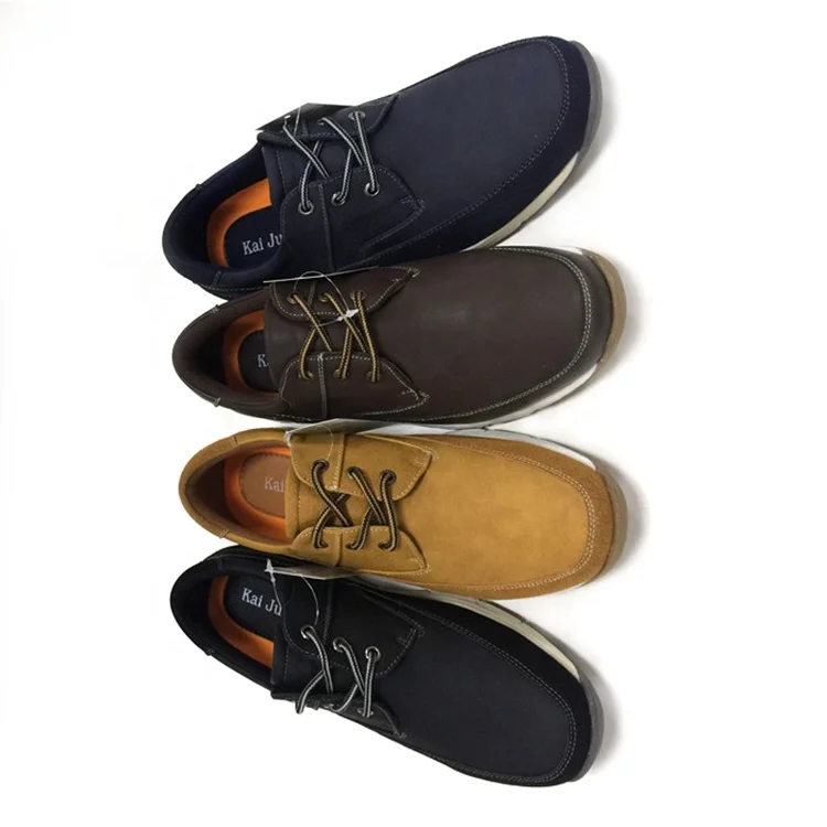 China Factory Custom Loafer Shoes Casual Slip-on Men Shoes Comfortable Moccasin Mens Leather Boat Shoes