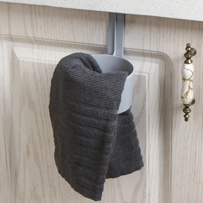 Plastic hair dryer stand/organizer