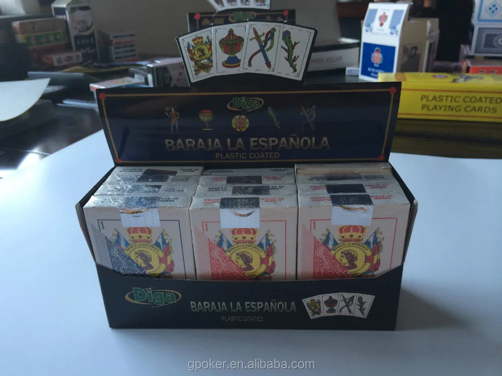 
Top Quality Custom Paper Gift Playing Cards In Display Box 