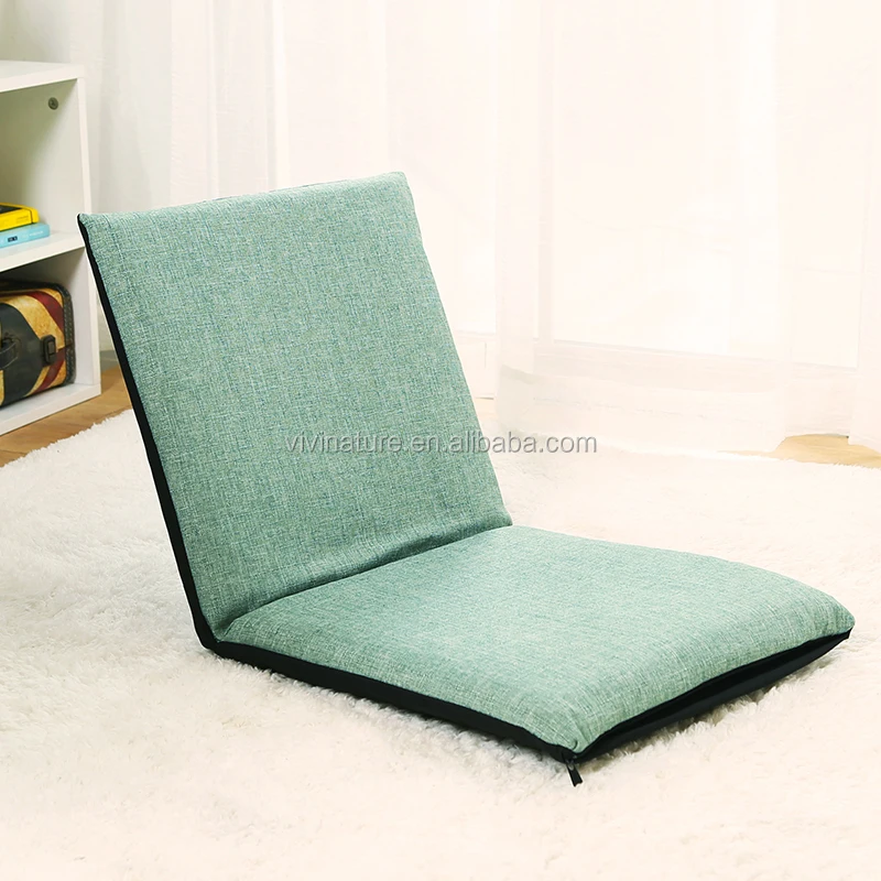 Water Repel Adjustable Legless Single Sofa Bed Leisure Modern indoor Fabric Material Comfortable Chair Style Sofa