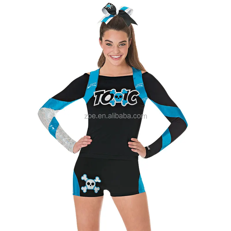 Hot Sale Custom Sexy Cheerleading Uniform with Sublimation