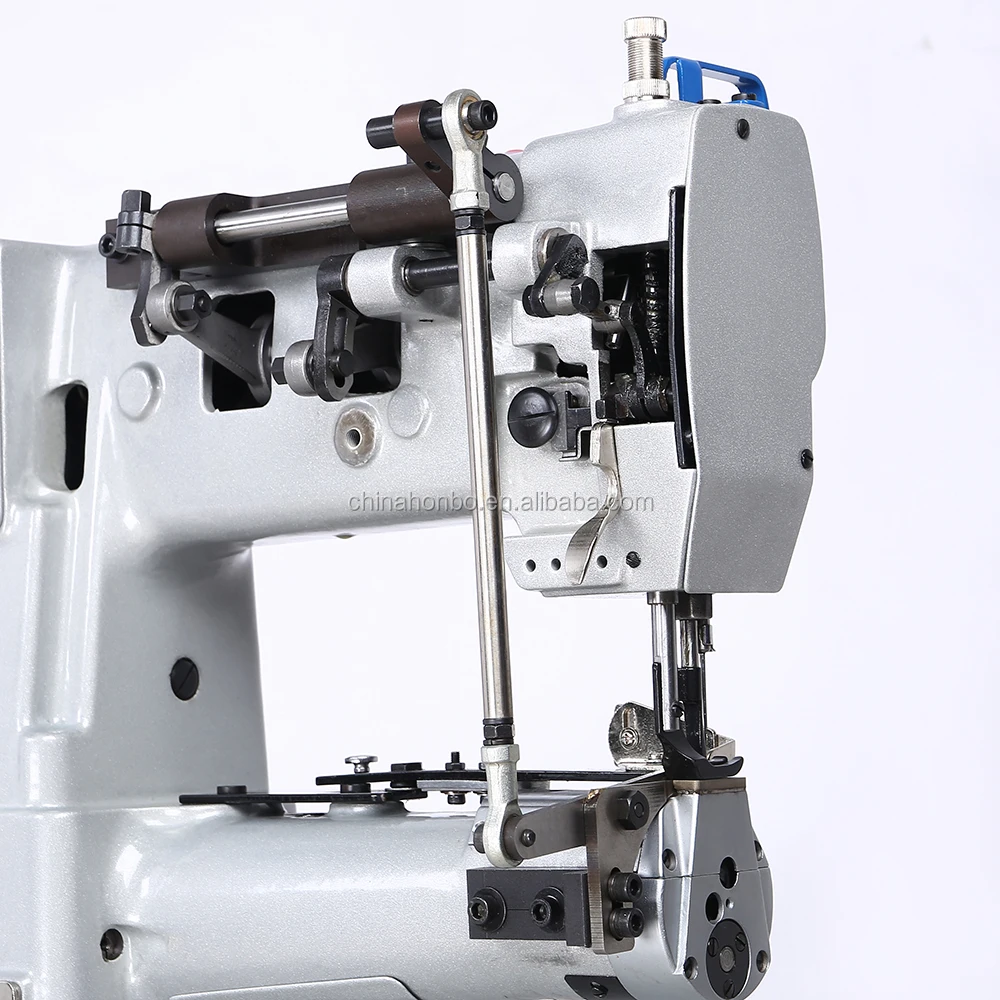 HB-1118 cylinder bed heavy duty luggage bag edge seaming trimmer industrial lockstitch sewing machine