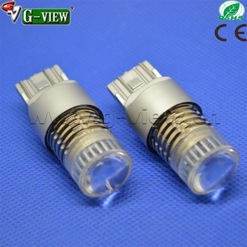 Dual Color 7443 7440 T20 white and amber color LED Slides Turn Light Lamp