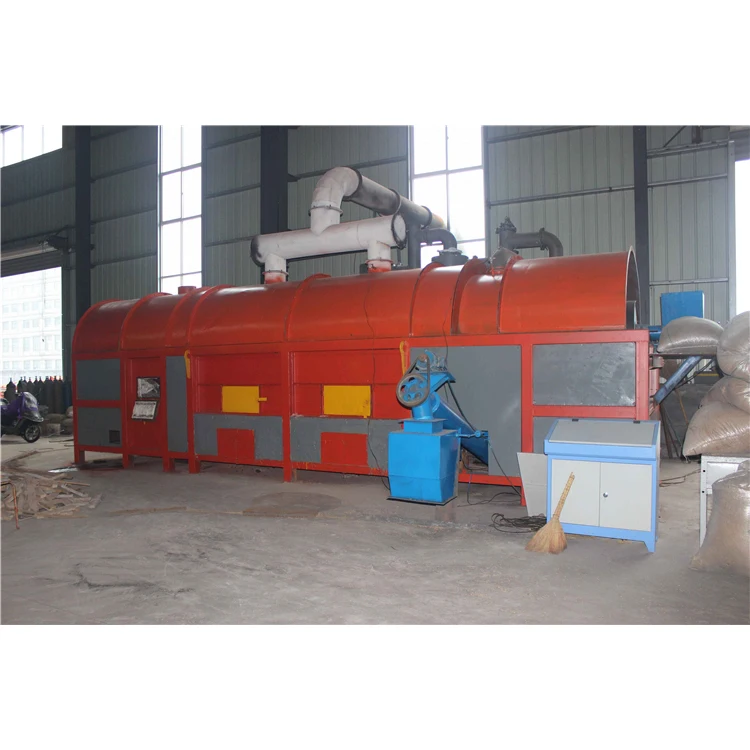 CE approval customizable coconut shell charcoal making machine