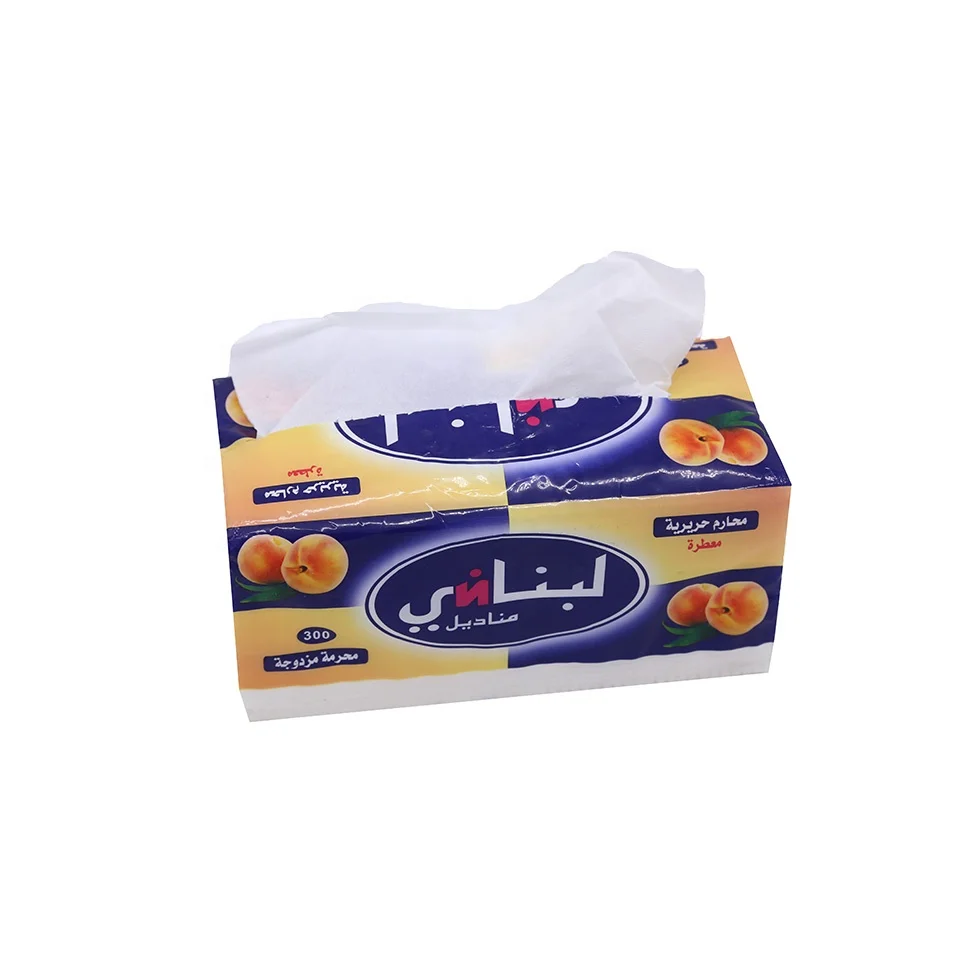 Custom logo  nice clean comfortable tissue facial tissue