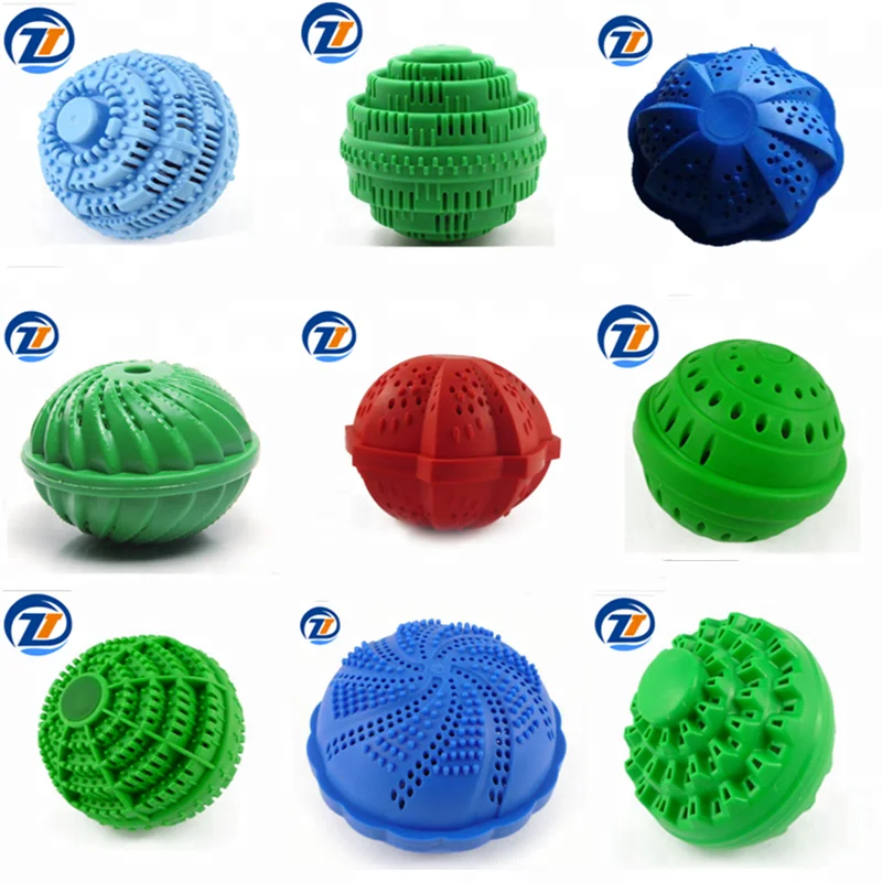 plastic household magic eco magnetic ceramic laundry nano washing ball for washing machine