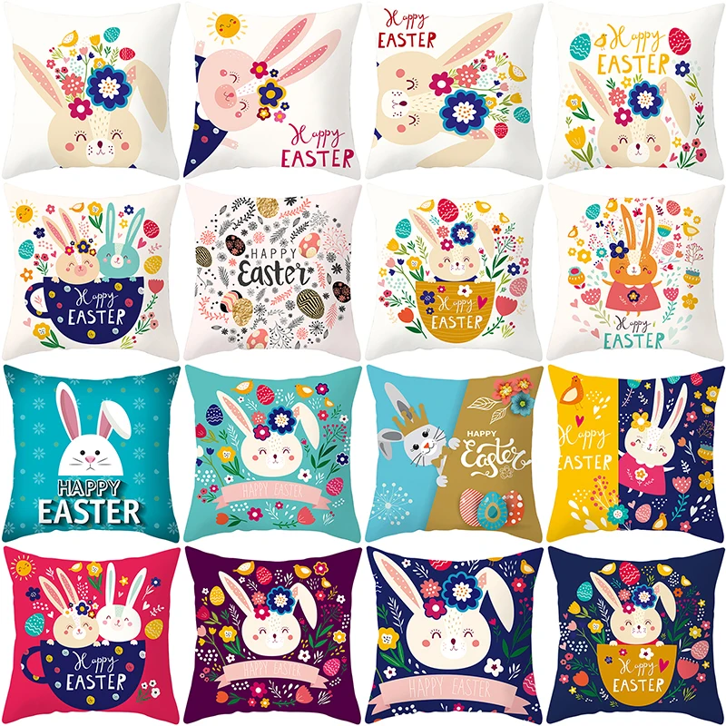 Cartoon animal custom decorative print pattern outdoor cushion cover decorative pillow covers
