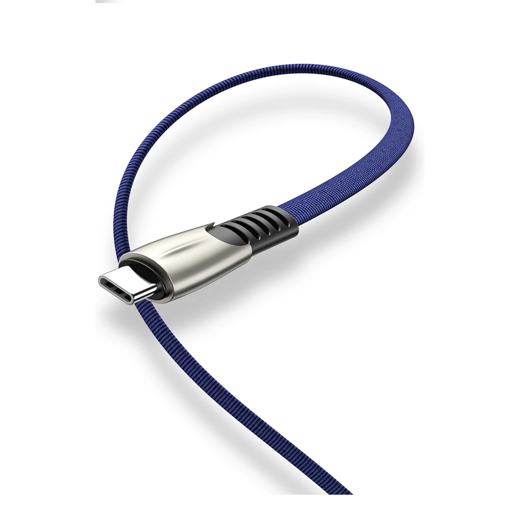 Кабель с разъемом USB Type-C 1M 2M 3M кабель нейлоновой плетеный для быстрой зарядки передачи и Samsung S8 S9 плюс Huawei Data usb-c