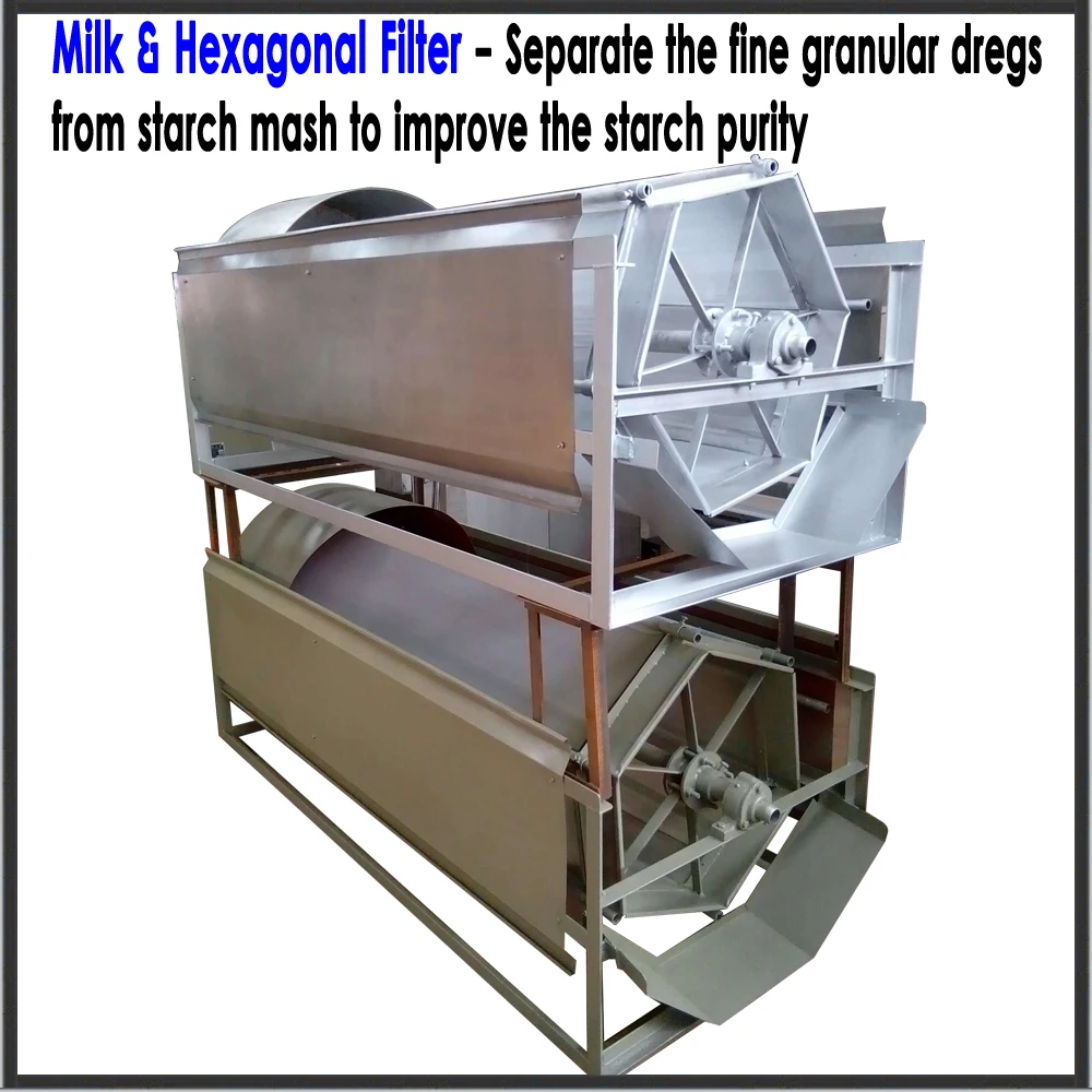 Sago starch factory/sago starch plant/sago starch machinery