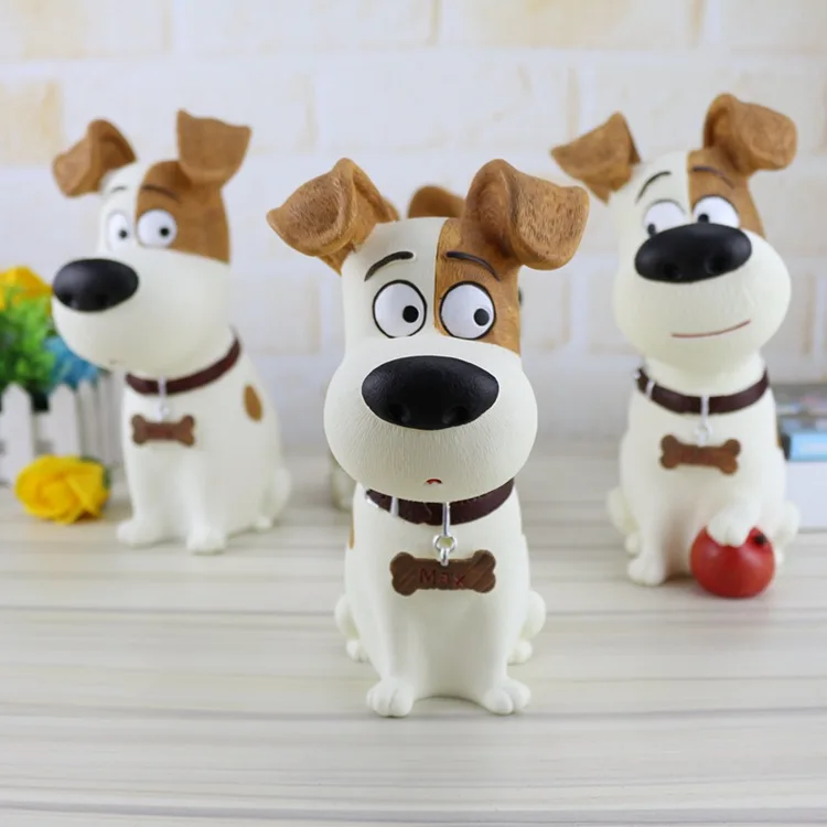 Wholesale Kids Birthday Gift Creative Desk Decoration Artware Mike Dog Piggy Bank