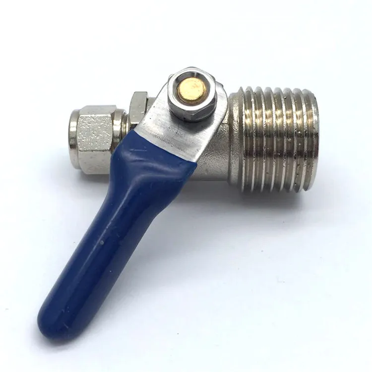 High quality air purifier with oxygen generator water purifier filter Descaling brass ball valve