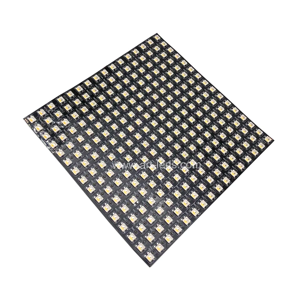 
Silicone coated controllable sk6812 rgbw 4500k led matrix 3000k panel 