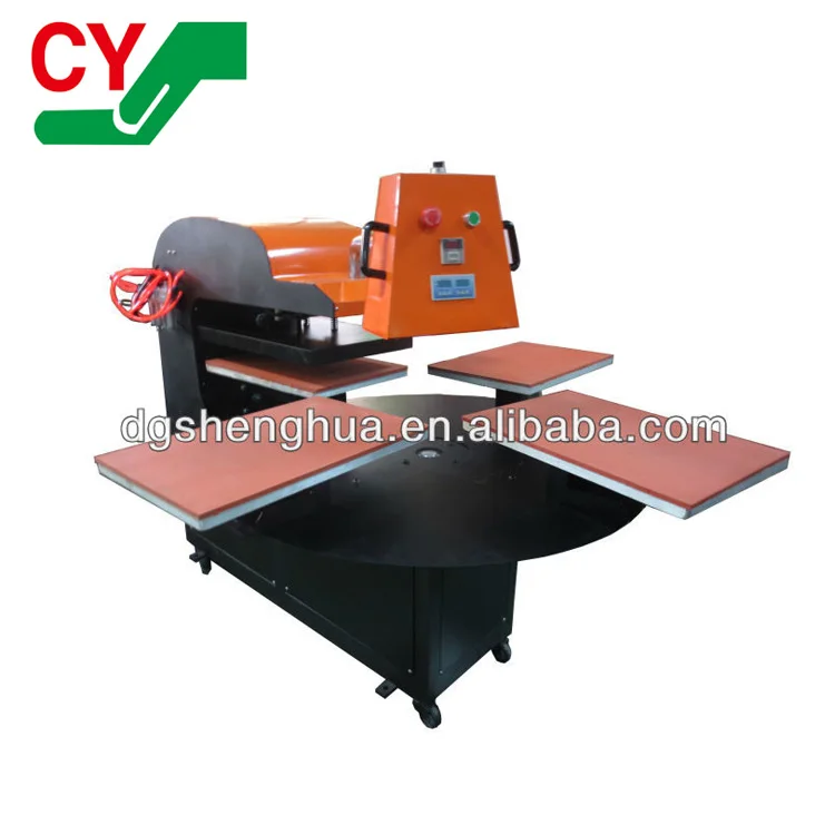 40x60cm  Full Automatic Shaking Four Station Sublimation Heat Press Machine