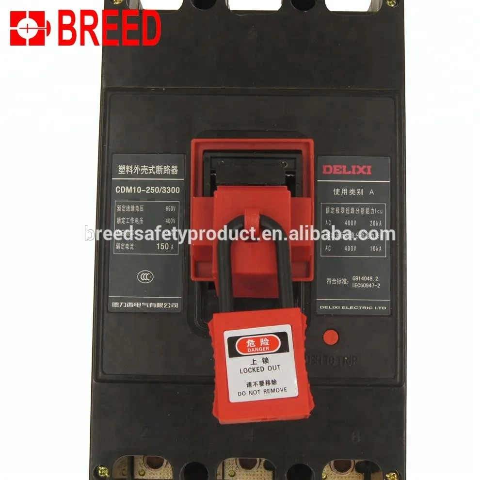 Clamp on Loto Locks Electrical Breaker Lockout locks