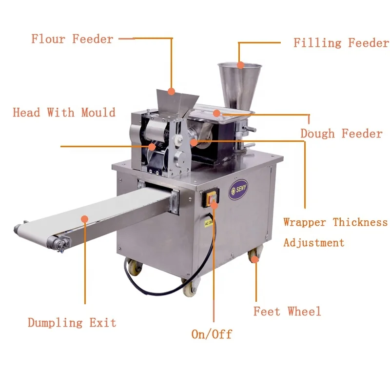 Commercial Curry Puff Samosa Meat Pie Big Empanada Making Machine