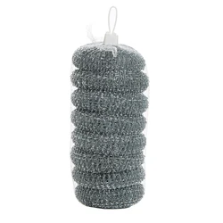 Latest Wholesale High Quality Home Kitchen Cleaning Tool Saucepan Scourer Ball Steel Wool Mesh