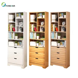 Wood Products Storage Cube Shelving acrylic bookshelff Wooden Bookcase