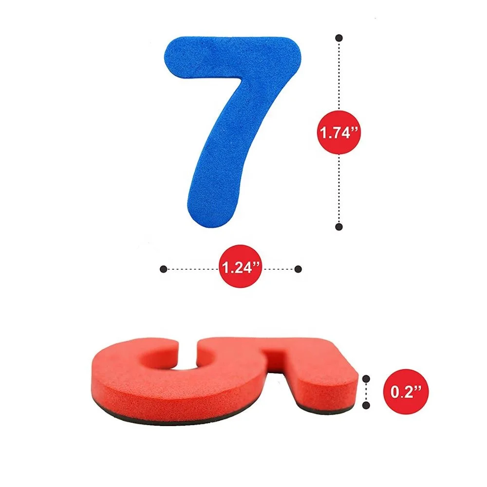 EVA Foam Magnetic Numbers For Basic Math Mathematics Education