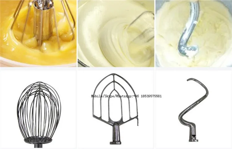  Подставка-миксер для изготовления тортов с чашей смешивания венчиком крючком теста и поддоном миска 10 л