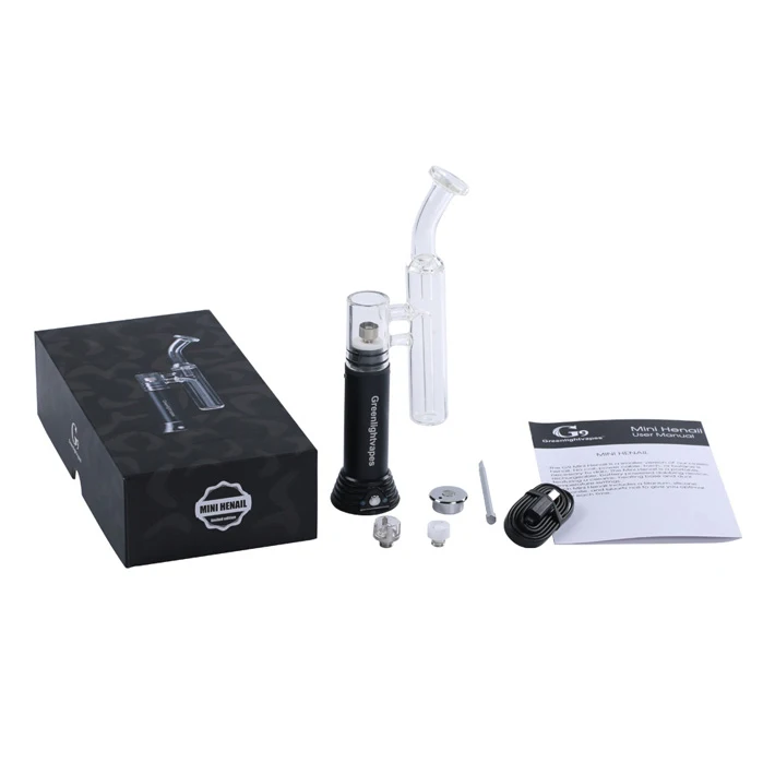 
11.11 1500mah pocket wax vapor enail replaceable heating base portable oil rig dab vaporizer 