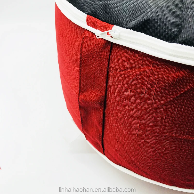 Printed color customized support adjustable inflatable ottoman