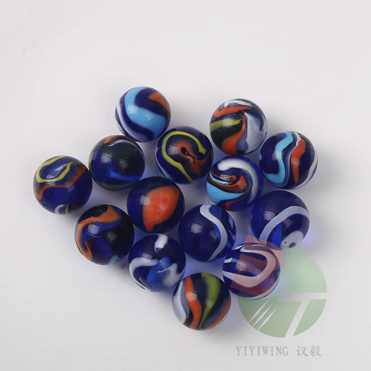 Exquisite Home Decoration Craft Glass Marbles for Modern Design funny glass beads solid glass marbles colorful ball toy